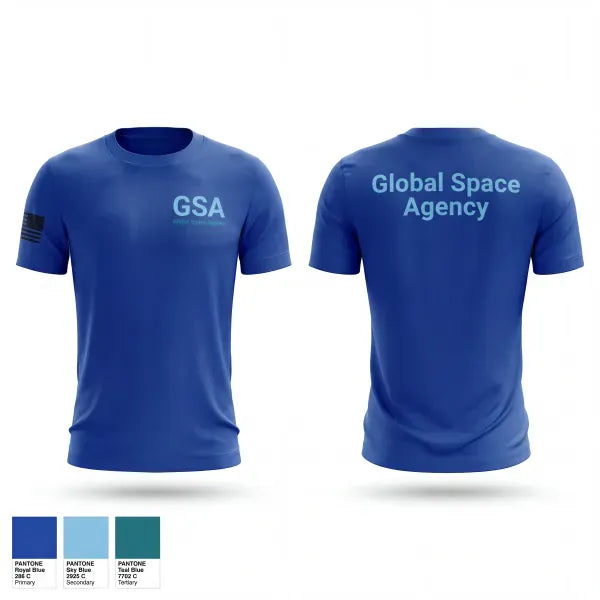 Short Sleeve Performance Shirt, GSA, Space Force, Teamtime, Team time, sublimation, custom sports apparel, team uniforms, spirit wear, spiritwear, sports uniforms, custom shirts, team store, custom team store, fundraiser sports, apparel fundraiser