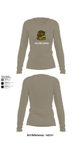 Task Force Spartan 82789422 Women's Long Sleeve V-neck Shirt - 62