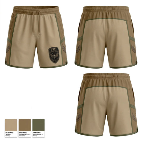 Athletic Shorts With Pockets, PIF, Army, Teamtime, Team time, sublimation, custom sports apparel, team uniforms, spirit wear, spiritwear, sports uniforms, custom shirts, team store, custom team store, fundraiser sports, apparel fundraiser
