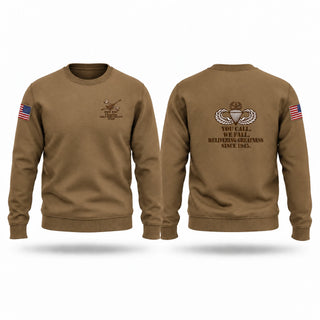Crew Neck Sweatshirt, Charlie Mechanics Fox FSC 1-319th AFar, Army, Teamtime, Team time, sublimation, custom sports apparel, team uniforms, spirit wear, spiritwear, sports uniforms, custom shirts, team store, custom team store, fundraiser sports, apparel fundraiser
