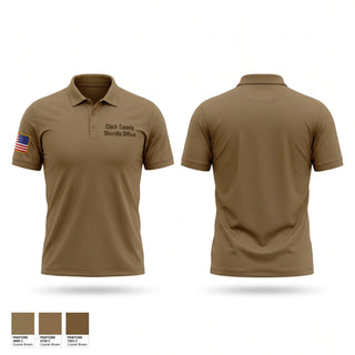 Short Sleeve Performance Polo, Clark County Sheriffs Office, Police, Teamtime, Team time, sublimation, custom sports apparel, team uniforms, spirit wear, spiritwear, sports uniforms, custom shirts, team store, custom team store, fundraiser sports, apparel fundraiser