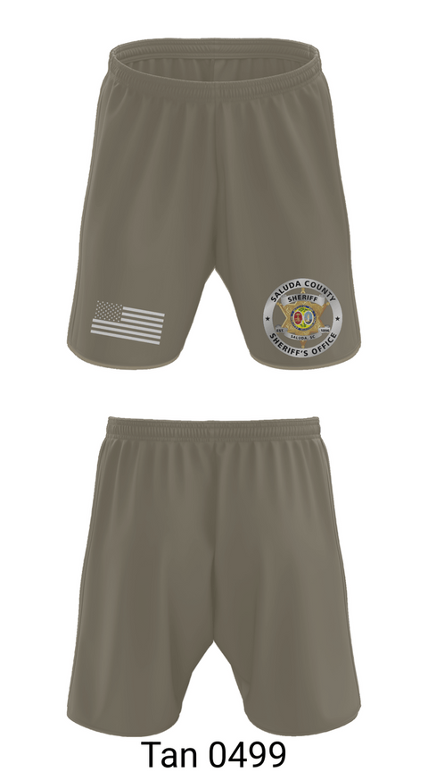 Athletic Shorts With Pockets, Saluda County Sheriff's Office, Police, Teamtime, Team time, sublimation, custom sports apparel, team uniforms, spirit wear, spiritwear, sports uniforms, custom shirts, team store, custom team store, fundraiser sports, apparel fundraiser