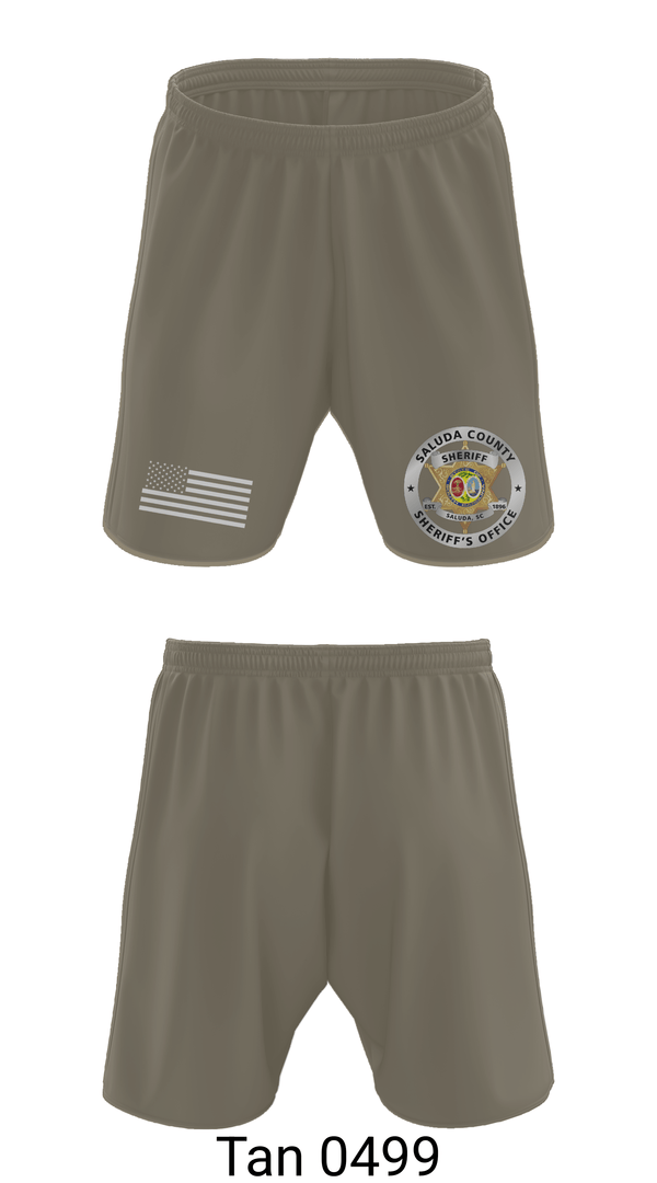 Athletic Shorts With Pockets, Saluda County Sheriff's Office, Police, Teamtime, Team time, sublimation, custom sports apparel, team uniforms, spirit wear, spiritwear, sports uniforms, custom shirts, team store, custom team store, fundraiser sports, apparel fundraiser