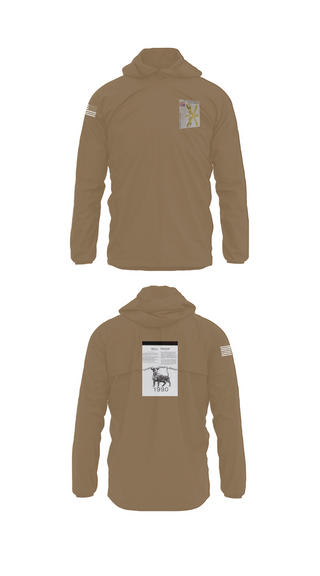 Windbreaker, 2nd Armored Cavalry Regiment, , Teamtime, Team time, sublimation, custom sports apparel, team uniforms, spirit wear, spiritwear, sports uniforms, custom shirts, team store, custom team store, fundraiser sports, apparel fundraiser
