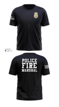 Falls Church Fire Marshal 50777326 Short Sleeve Performance Shirt - 21