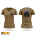 Alpha FMS Women's Short Sleeve V-neck Shirt - 1