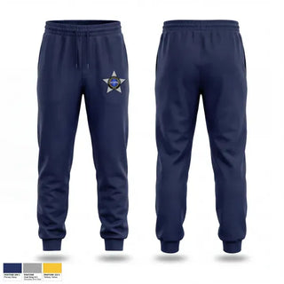 Sweatpants, Illinois Council of Police, Police, Teamtime, Team time, sublimation, custom sports apparel, team uniforms, spirit wear, spiritwear, sports uniforms, custom shirts, team store, custom team store, fundraiser sports, apparel fundraiser