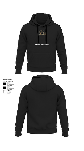 Hoodie, Carrillo electric, , Teamtime, Team time, sublimation, custom sports apparel, team uniforms, spirit wear, spiritwear, sports uniforms, custom shirts, team store, custom team store, fundraiser sports, apparel fundraiser