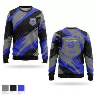 Crew Neck Sweatshirt, Field Operations and Logistics Agency, LLC, , Teamtime, Team time, sublimation, custom sports apparel, team uniforms, spirit wear, spiritwear, sports uniforms, custom shirts, team store, custom team store, fundraiser sports, apparel fundraiser