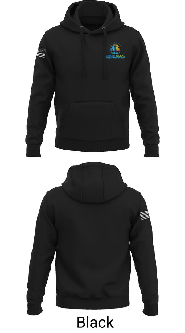 Hoodie, James Island Elementary School, Spirit Store, Teamtime, Team time, sublimation, custom sports apparel, team uniforms, spirit wear, spiritwear, sports uniforms, custom shirts, team store, custom team store, fundraiser sports, apparel fundraiser