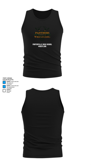 Tank Top, Porterville High School Wrestling, Wrestling, Teamtime, Team time, sublimation, custom sports apparel, team uniforms, spirit wear, spiritwear, sports uniforms, custom shirts, team store, custom team store, fundraiser sports, apparel fundraiser