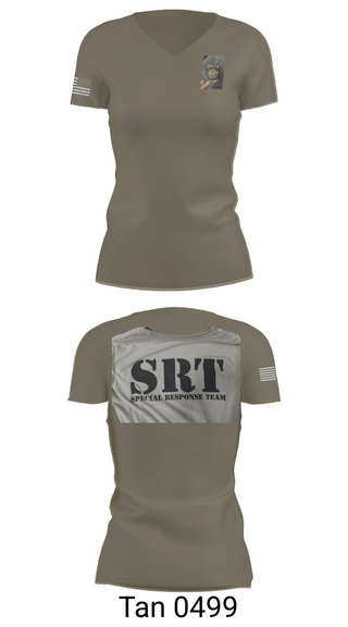 Womens Short Sleeve Vneck Shirt, GAINESVILLE PD SRT, Police, Teamtime, Team time, sublimation, custom sports apparel, team uniforms, spirit wear, spiritwear, sports uniforms, custom shirts, team store, custom team store, fundraiser sports, apparel fundraiser