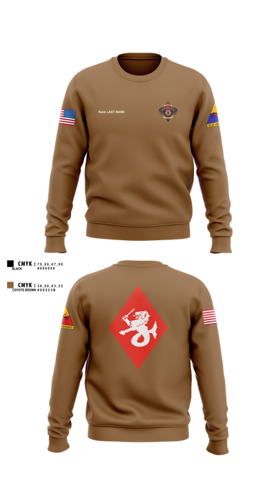 HHB/4-60th ADAR Crew Neck Sweatshirt - 13