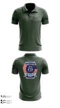 GMR Georgia Honor Guard 55401416 Short Sleeve Performance Polo - 10