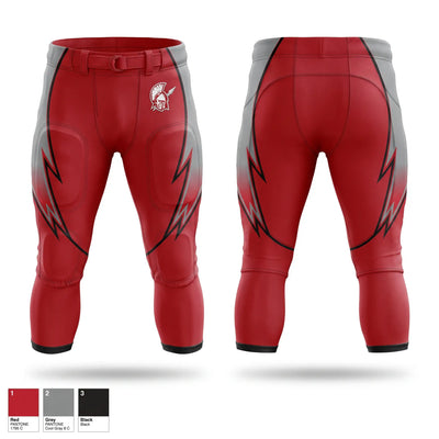 Warriors Integrated Football Pants - 1