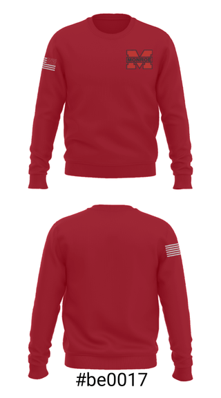 Crew Neck Sweatshirt, Monroe Middle School, Wrestling, Teamtime, Team time, sublimation, custom sports apparel, team uniforms, spirit wear, spiritwear, sports uniforms, custom shirts, team store, custom team store, fundraiser sports, apparel fundraiser