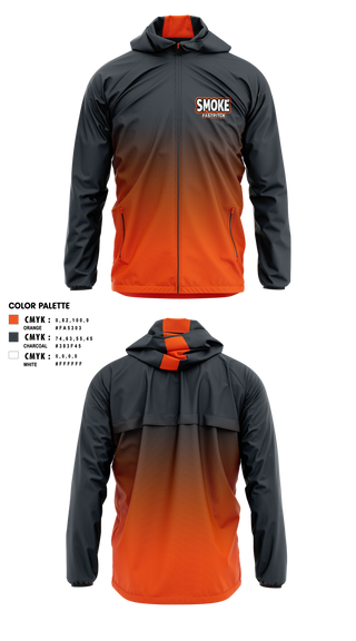 Windbreaker, SMOKE FASTPITCH, Softball, Teamtime, Team time, sublimation, custom sports apparel, team uniforms, spirit wear, spiritwear, sports uniforms, custom shirts, team store, custom team store, fundraiser sports, apparel fundraiser