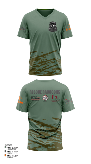 Mens Soccer Jersey, Rescue Raccoons, Fire Department, Teamtime, Team time, sublimation, custom sports apparel, team uniforms, spirit wear, spiritwear, sports uniforms, custom shirts, team store, custom team store, fundraiser sports, apparel fundraiser