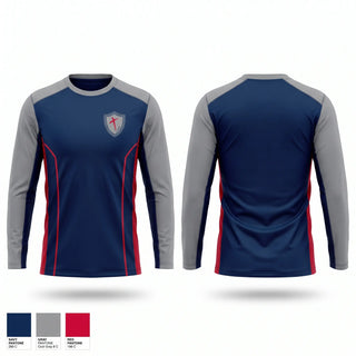 Long Sleeve Performance Shirt, ARTHUR CHRISTIAN, Men's Basketball, Teamtime, Team time, sublimation, custom sports apparel, team uniforms, spirit wear, spiritwear, sports uniforms, custom shirts, team store, custom team store, fundraiser sports, apparel fundraiser