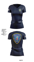 Port Authority Police 67694439 Women's Short Sleeve V-neck Shirt - 102
