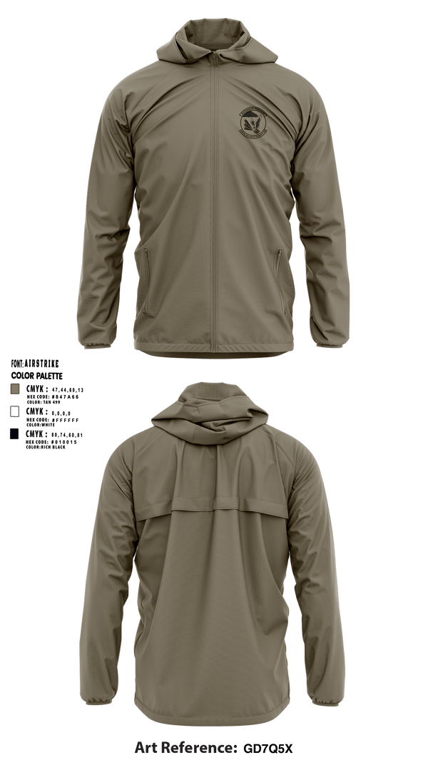 Windbreaker, 90th Security Forces Squadron, Air Force, Teamtime, Team time, sublimation, custom sports apparel, team uniforms, spirit wear, spiritwear, sports uniforms, custom shirts, team store, custom team store, fundraiser sports, apparel fundraiser