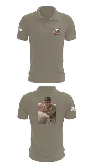 Short Sleeve Performance Polo, B.H.B.A.N., Army, Teamtime, Team time, sublimation, custom sports apparel, team uniforms, spirit wear, spiritwear, sports uniforms, custom shirts, team store, custom team store, fundraiser sports, apparel fundraiser