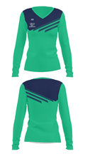 PAUL’S ALL ELECTRIC LAWN & LANDSCAPING 54268083 Women's Long Sleeve V-neck Shirt - 25