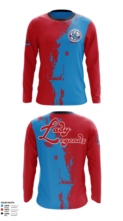 Lady Legends 93890936 Long Sleeve Performance Shirt 10
