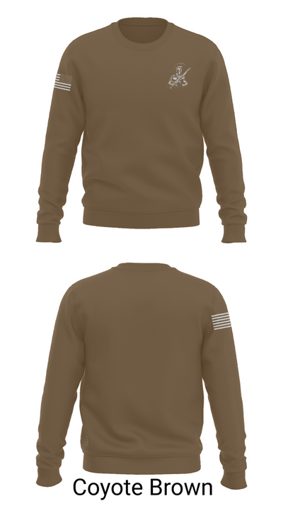 University of Tampa Army ROTC 14047463 Crew Neck Sweatshirt - 5