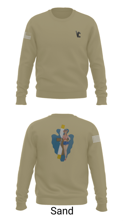 B Co 1/114th Maintenance 9686057 Crew Neck Sweatshirt - 85