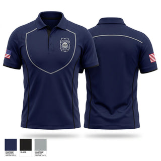 Short Sleeve Performance Polo, Struthers Police Department, Police, Teamtime, Team time, sublimation, custom sports apparel, team uniforms, spirit wear, spiritwear, sports uniforms, custom shirts, team store, custom team store, fundraiser sports, apparel fundraiser