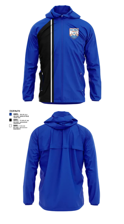 Bay Area Futsal Club 29670226 Windbreaker - 2