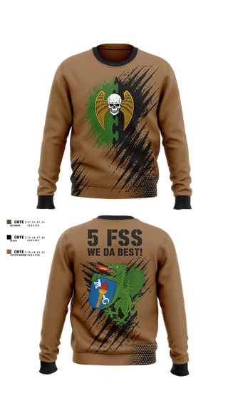 Crew Neck Sweatshirt, Minot First Sergeants, Air Force, Teamtime, Team time, sublimation, custom sports apparel, team uniforms, spirit wear, spiritwear, sports uniforms, custom shirts, team store, custom team store, fundraiser sports, apparel fundraiser