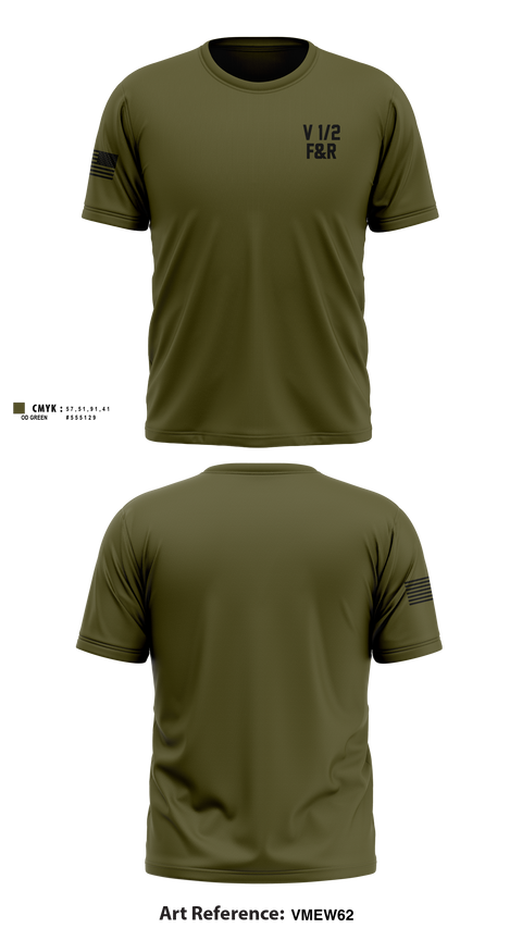 Short Sleeve Performance Shirt, V1/2 F&R, Marines, Teamtime, Team time, sublimation, custom sports apparel, team uniforms, spirit wear, spiritwear, sports uniforms, custom shirts, team store, custom team store, fundraiser sports, apparel fundraiser