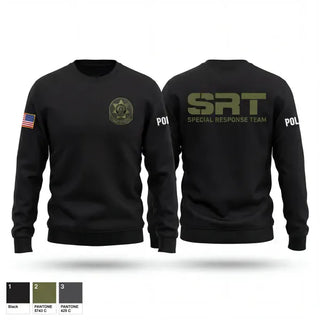 Crew Neck Sweatshirt, Chicago Heights Community Response Team, Police, Teamtime, Team time, sublimation, custom sports apparel, team uniforms, spirit wear, spiritwear, sports uniforms, custom shirts, team store, custom team store, fundraiser sports, apparel fundraiser