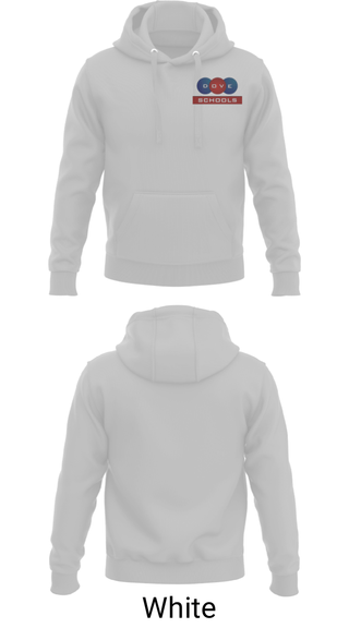 Hoodie, Dove Science Academy Middle School-South Okc, Spirit Store, Teamtime, Team time, sublimation, custom sports apparel, team uniforms, spirit wear, spiritwear, sports uniforms, custom shirts, team store, custom team store, fundraiser sports, apparel fundraiser
