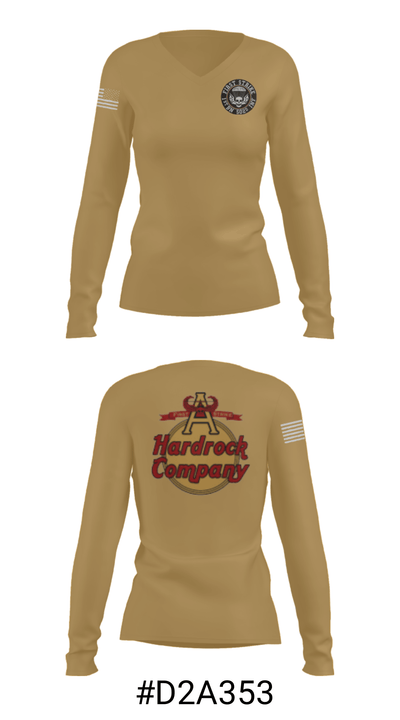 Hardrock Company 49031868 Women's Long Sleeve V-neck Shirt - 7