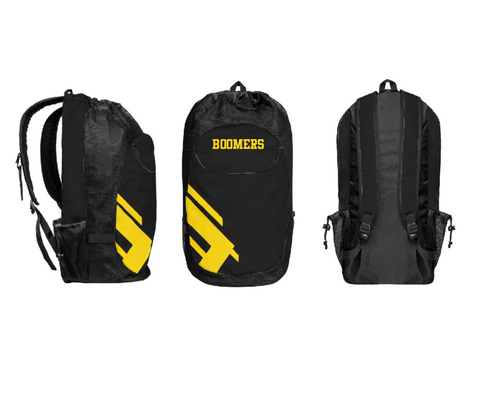 Gear Bag, Boomers, Women's Basketball, Teamtime, Team time, sublimation, custom sports apparel, team uniforms, spirit wear, spiritwear, sports uniforms, custom shirts, team store, custom team store, fundraiser sports, apparel fundraiser
