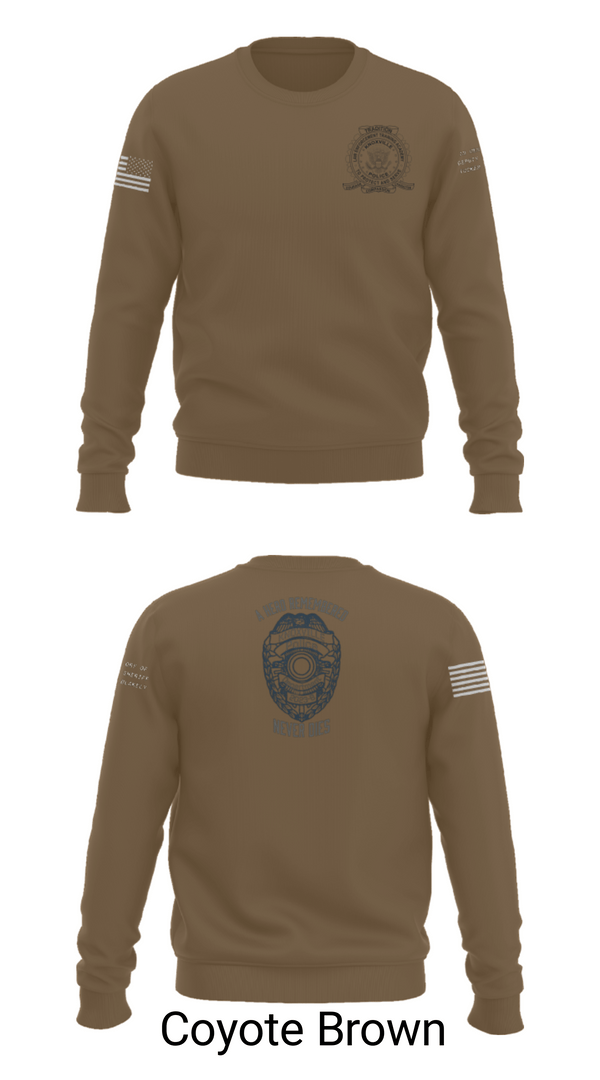 Crew Neck Sweatshirt, 2023-B BRC, Police, Teamtime, Team time, sublimation, custom sports apparel, team uniforms, spirit wear, spiritwear, sports uniforms, custom shirts, team store, custom team store, fundraiser sports, apparel fundraiser