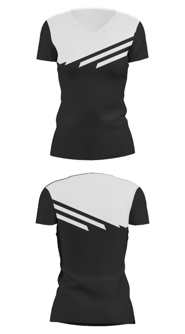 Women's Short Sleeve Vneck Shirt, Boomers, Women's Basketball, Teamtime, Team time, sublimation, custom sports apparel, team uniforms, spirit wear, spiritwear, sports uniforms, custom shirts, team store, custom team store, fundraiser sports, apparel fundraiser