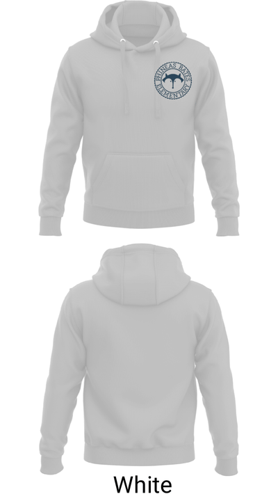 Phineas Bates Elementary School 13045466 Hoodie - 3