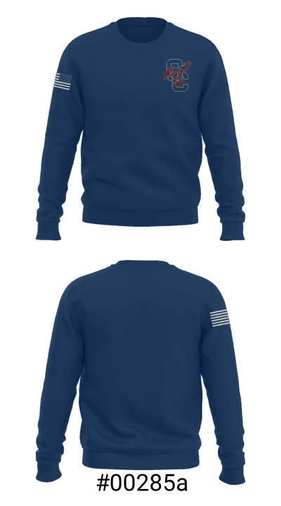 Sand Creek High School Basketball 95946385 Crew Neck Sweatshirt - 16