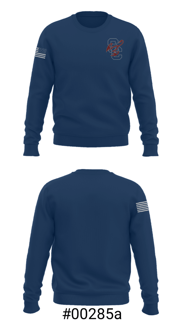 Crew Neck Sweatshirt, Sand Creek High School Basketball, Men's Basketball, Teamtime, Team time, sublimation, custom sports apparel, team uniforms, spirit wear, spiritwear, sports uniforms, custom shirts, team store, custom team store, fundraiser sports, apparel fundraiser