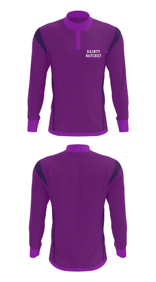 Quarter Zip Jacket, Dainty Ratchet, , Teamtime, Team time, sublimation, custom sports apparel, team uniforms, spirit wear, spiritwear, sports uniforms, custom shirts, team store, custom team store, fundraiser sports, apparel fundraiser