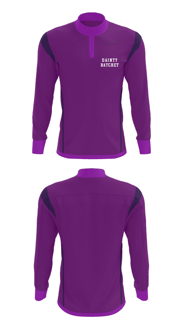 Quarter Zip Jacket, Dainty Ratchet, , Teamtime, Team time, sublimation, custom sports apparel, team uniforms, spirit wear, spiritwear, sports uniforms, custom shirts, team store, custom team store, fundraiser sports, apparel fundraiser
