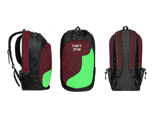Gear Bag, Party star, , Teamtime, Team time, sublimation, custom sports apparel, team uniforms, spirit wear, spiritwear, sports uniforms, custom shirts, team store, custom team store, fundraiser sports, apparel fundraiser