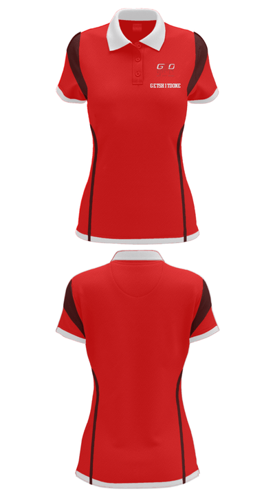GetShitDone 11491544 Women's Short Sleeve Performance Polo  - 26