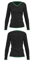 Frost Middle School 16189369 Women's Long Sleeve V-neck Shirt - 33