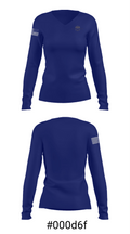 Martinez concrete contracting 63387466 Women's Long Sleeve V-neck Shirt - 20