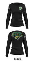 Holy Spirit Preparatory Upper School Swimming 91307263 Women's Long Sleeve V-neck Shirt - 13